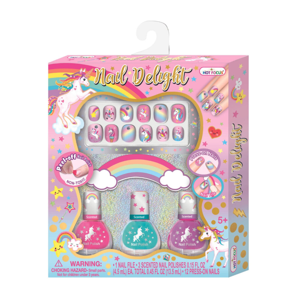 Hot Focus Unicorn Nail Delight Set