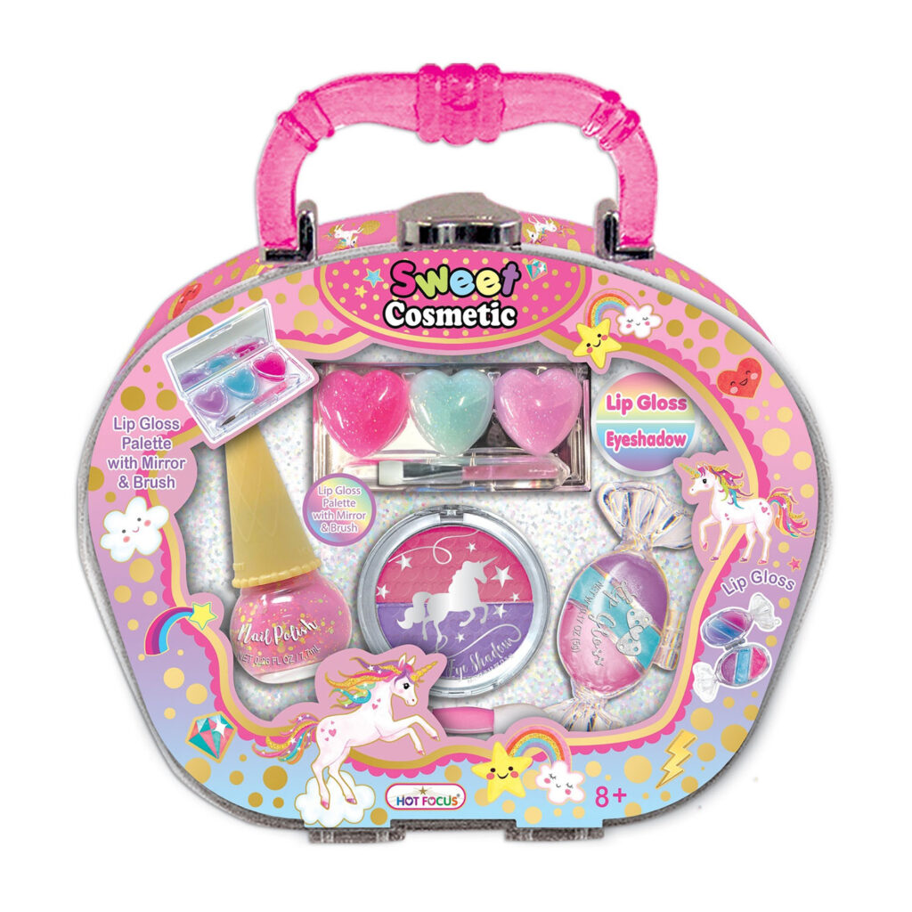 Hot Focus Unicorn Sweet Cosmetic Makeup Set
