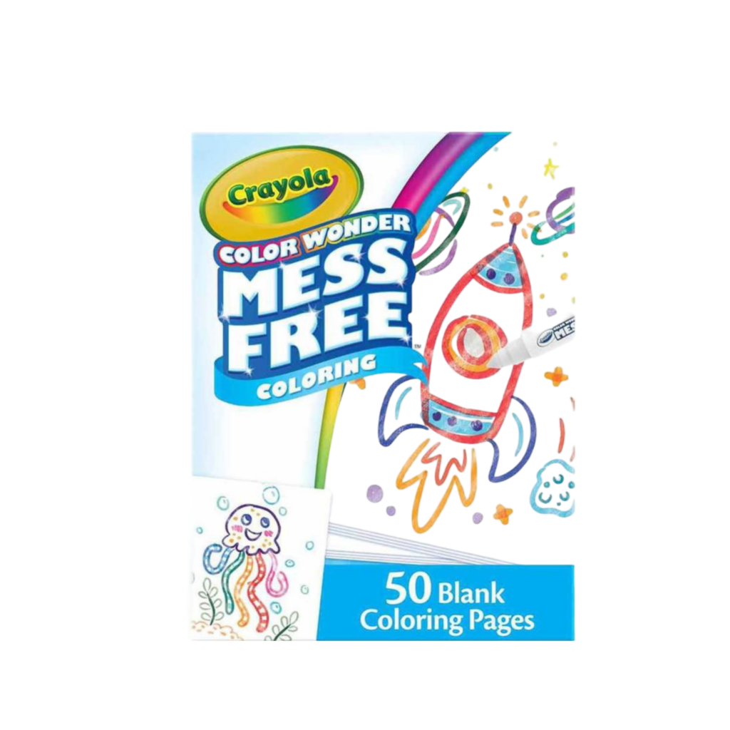Crayola Color Wonder 50 Blank Coloring Pages