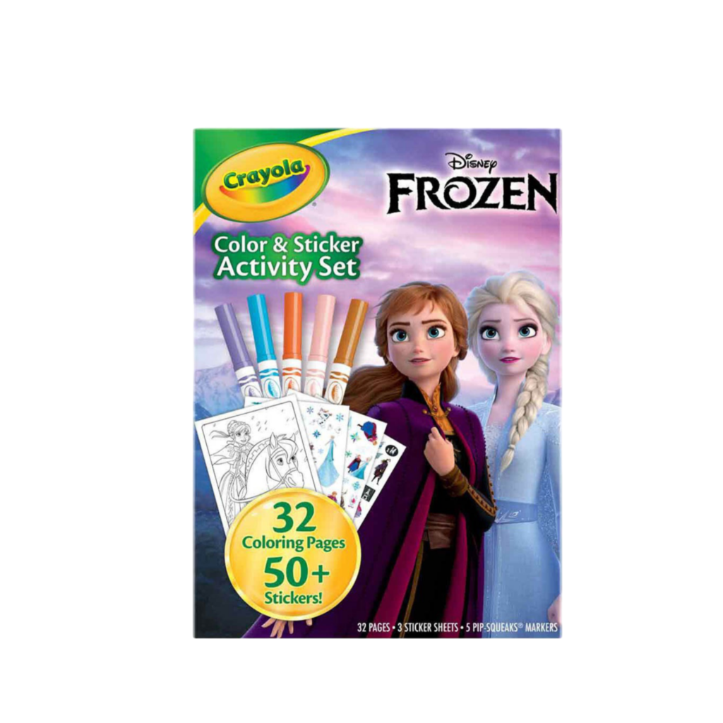 Crayola Color & Sticker Activity Set, Frozen (Foldalope)