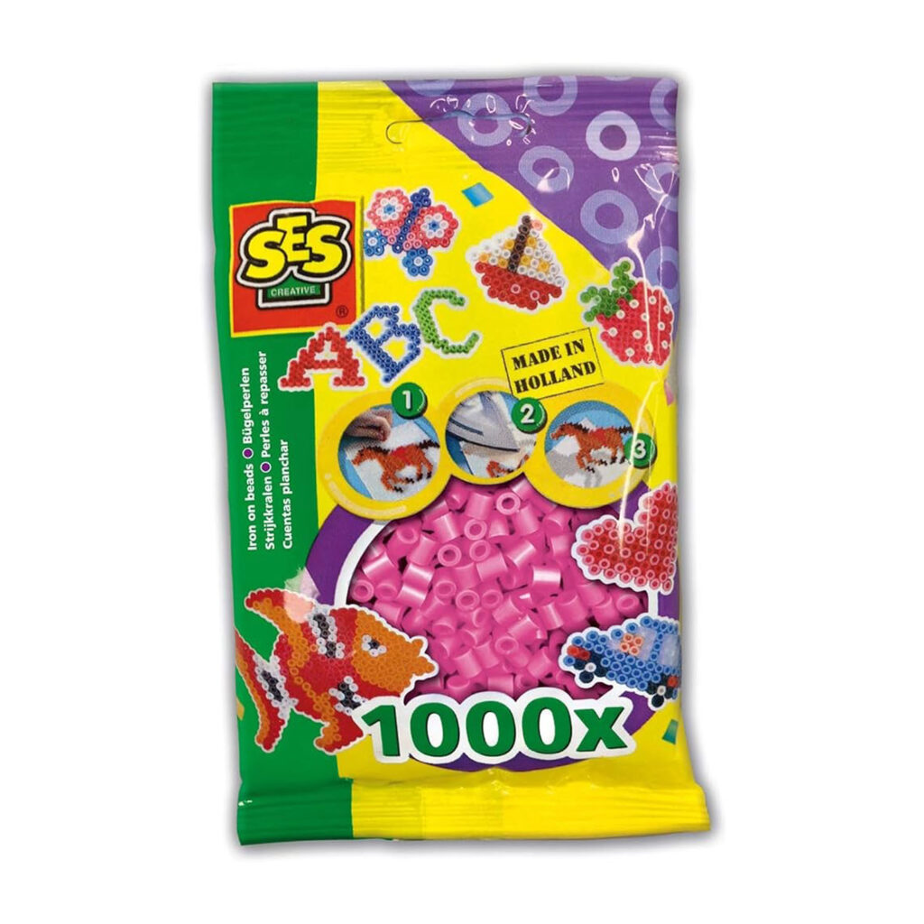Ses Beads 1000 Pieces Pink 708