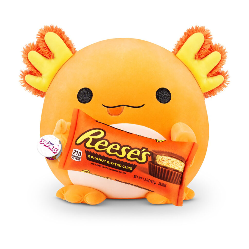 Zuru Snackles Medium - Axolotl Holding Plush Reese'S