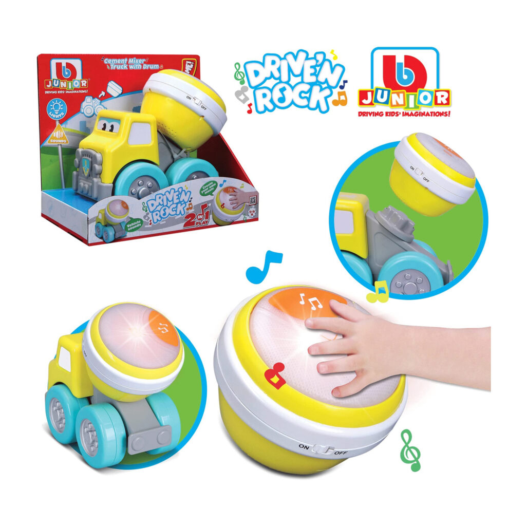 Bburago Cement Mixer Truck With Drum