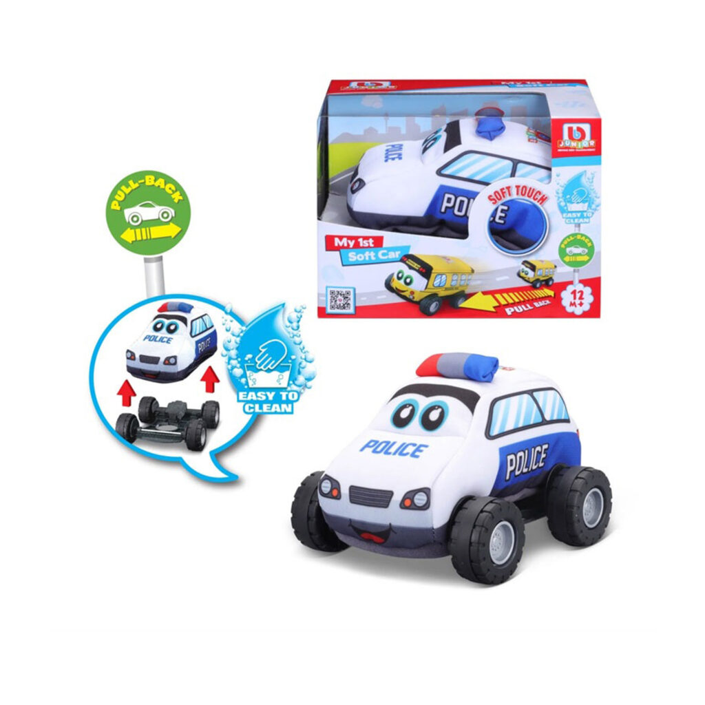 Bburago My 1St Soft Car (Police Car)