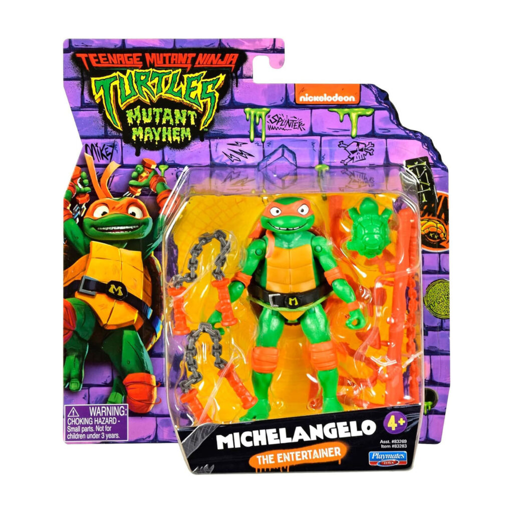 Tmnt Michelangelo The Entertainer Basic Figure 83283
