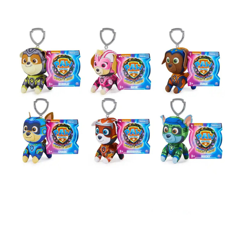 Paw Patrol Movie2 Mini Plush Asst. Cdu    6068163