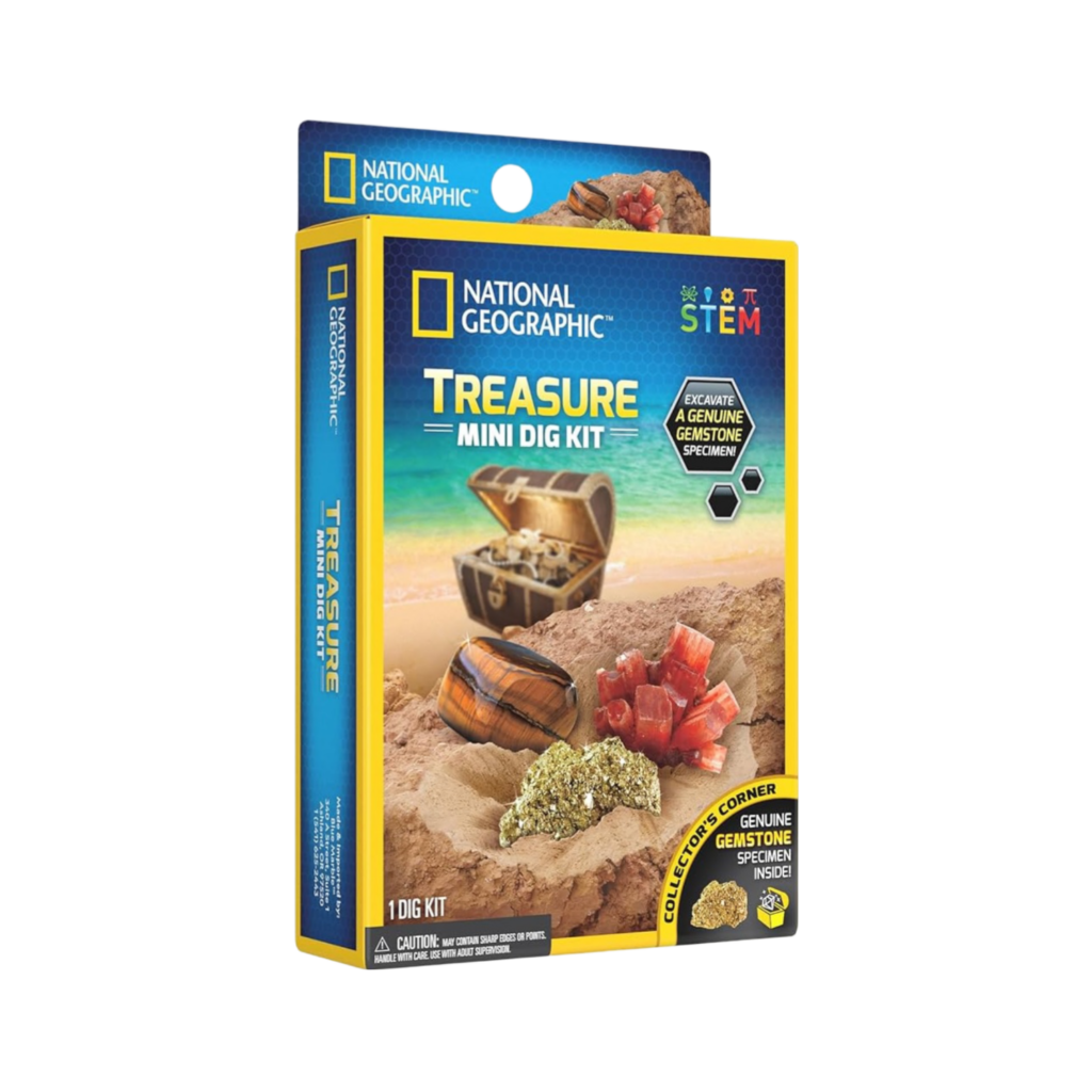 National Geographic Ng Carded Treasure Mini Dig Kit