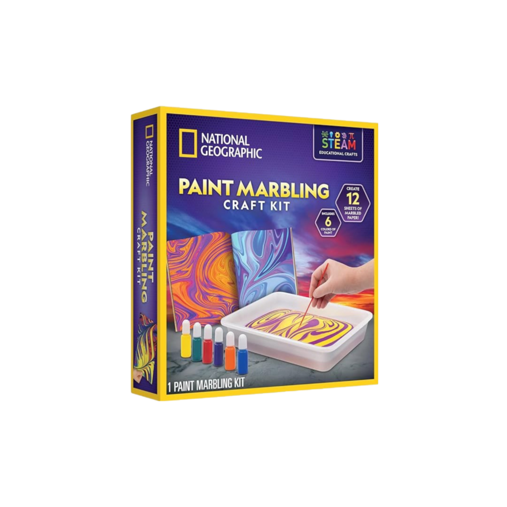 National Geographic Ng Paint Marbling Craft Kit