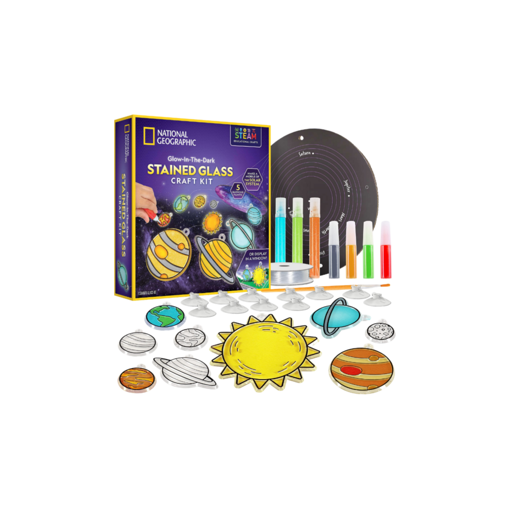 National Geographic Ng Stained Glass Solar System Craft Kit