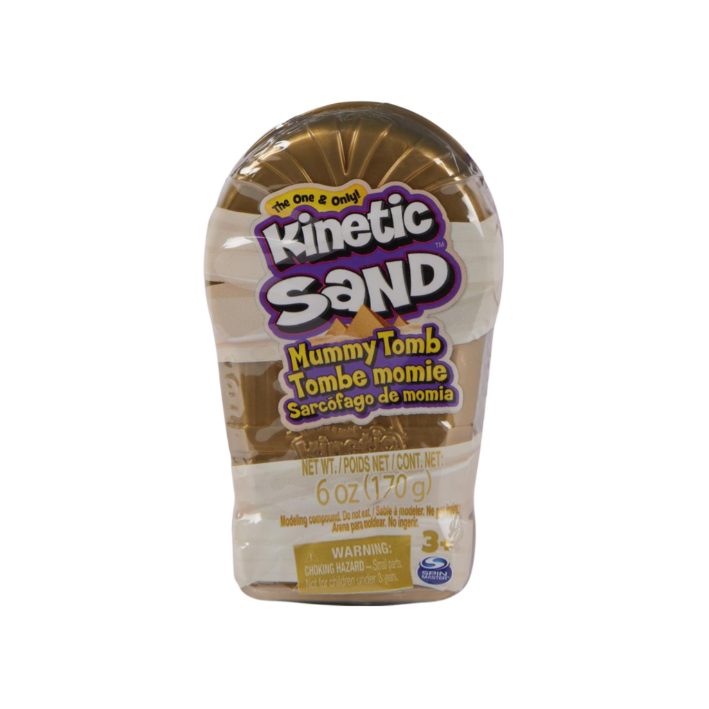 Kinetic Sand Mummy Tomb Assorted. Cdu 6065193