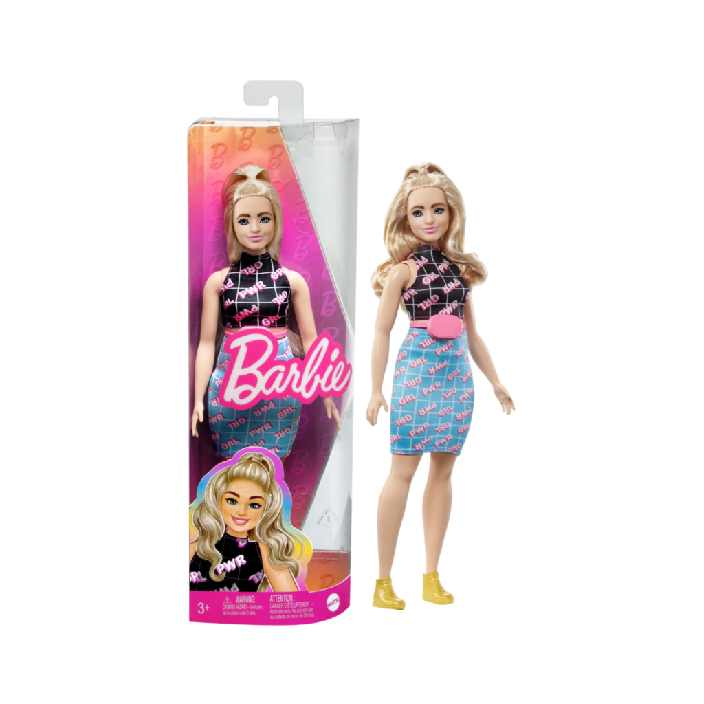 Mattel Barbie Fashionistas Doll - Girl Power Set (New Pack)