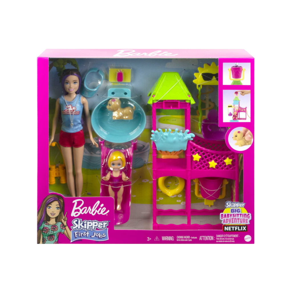 Mattel Barbie Skipper First Jobs - Waterpark Playset
