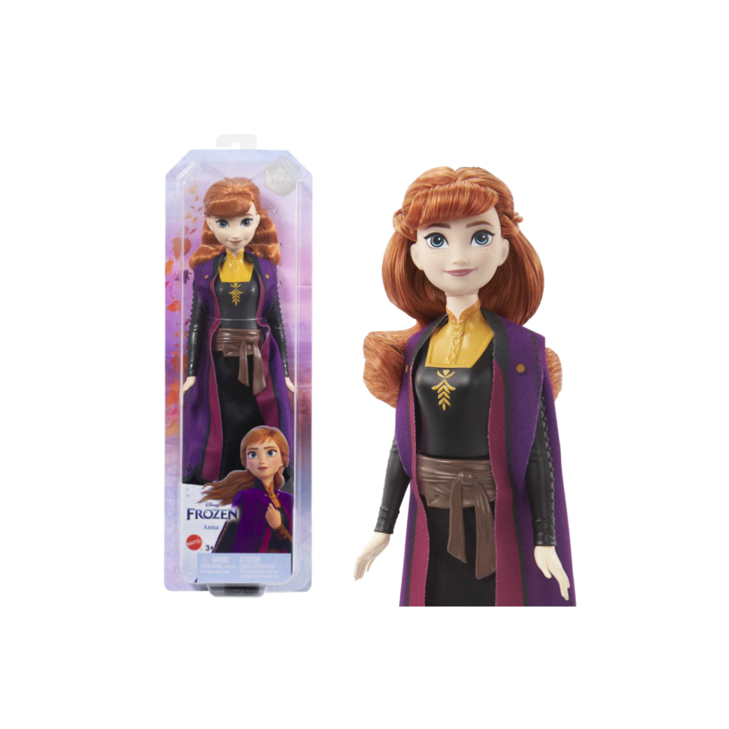 Mattel Disney Frozen Fashion Dolls Core - Anna Travel Look