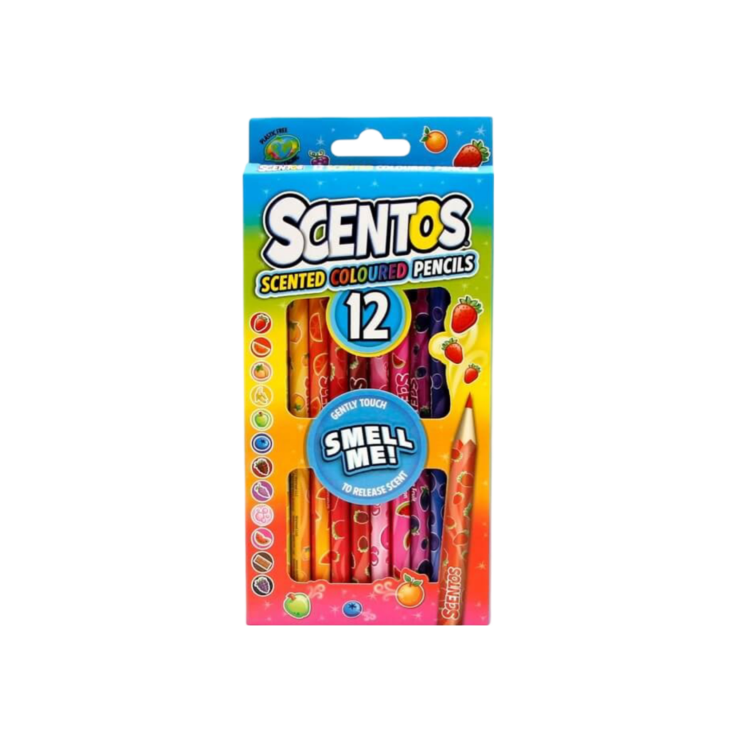 Scentos Scented 12 Colour Pencils