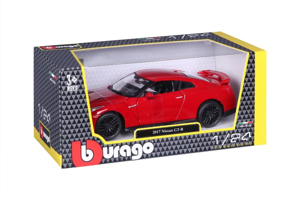 Bburago 18-21082 1:24 Plus-2017 Nissan Gt-R - Rd 47521082