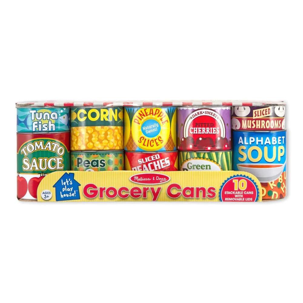 Melissa & Doug Let'S Play House! Grocery Cans