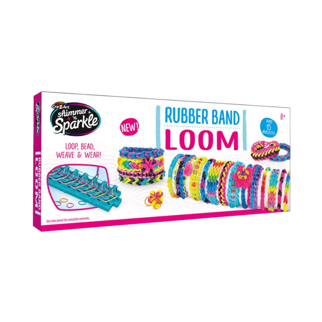 Cra-Z-Art Crazloom Shimmer N' Sparkle Rubber Band Loom