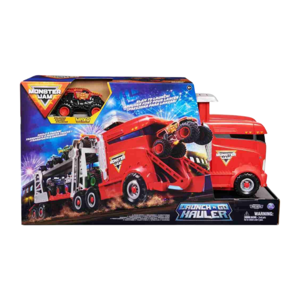 Spin Master Monster Jam 1:64 Launch N' Go Hauler