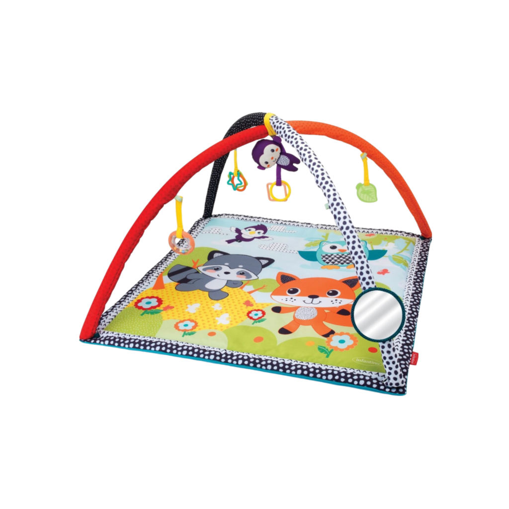 Infantino Safari Activity Gym And Play Mat