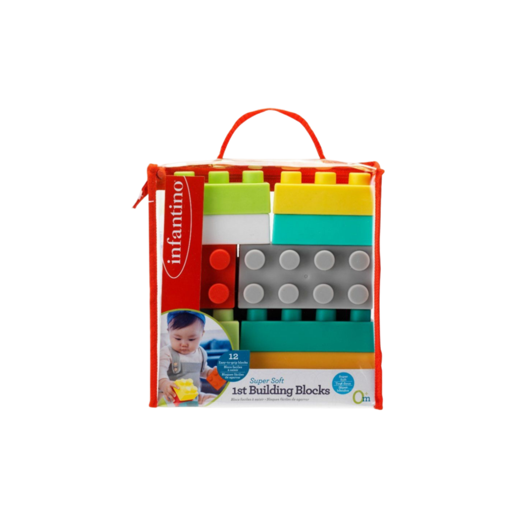 Infantino Super Soft 1St Building Blocks