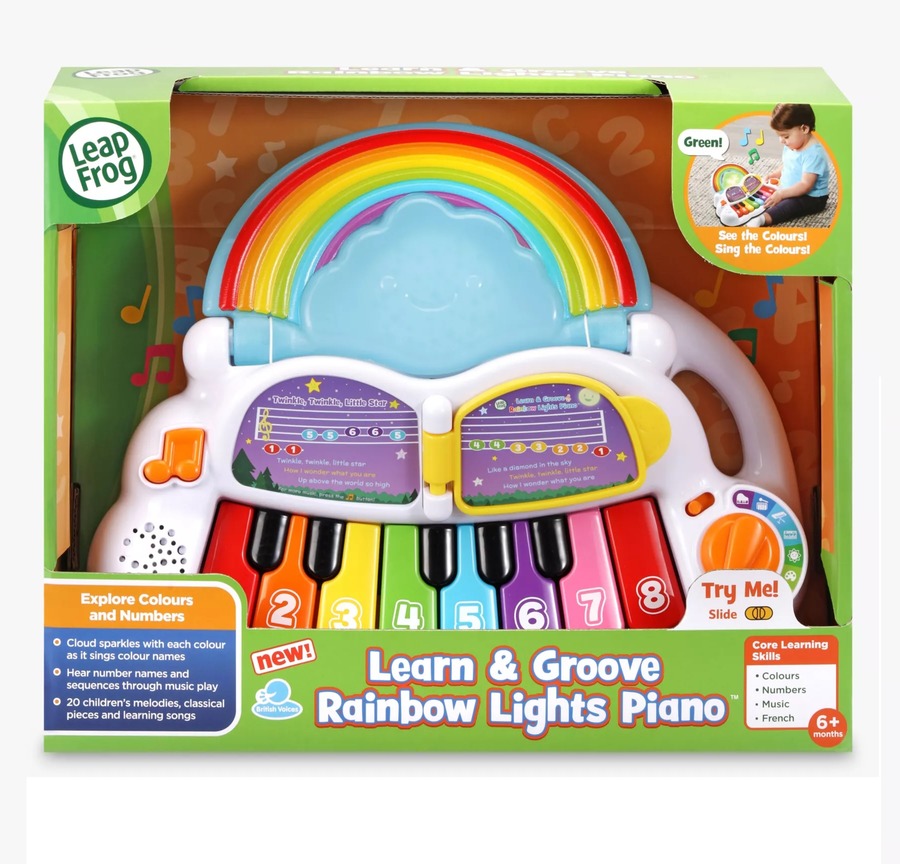 Leap Frog Learn & Groove Rainbow Lights Piano (Arab)