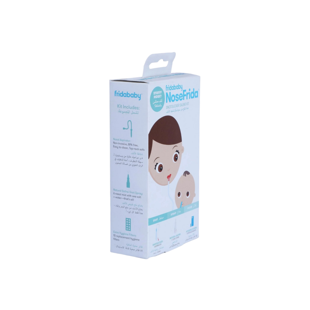 Frida Baby Nosefrida The Snotsucker Saline Kit