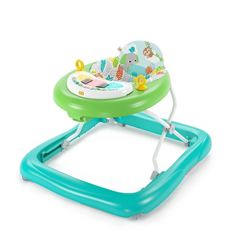Bright Starts Tiny Trek Walker, Jungle Vines, 2-In-1 Walker