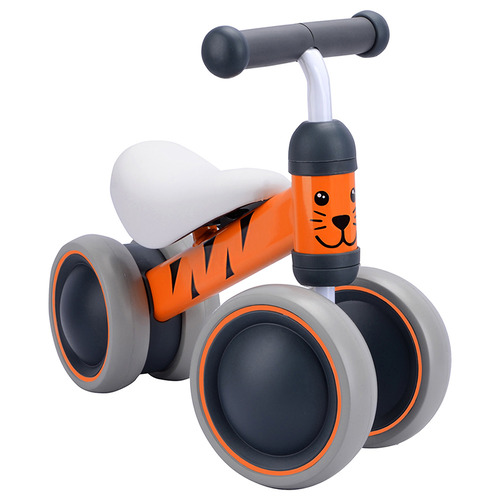 Bold Cube Baby Balance Bike Benny Tiger Orange