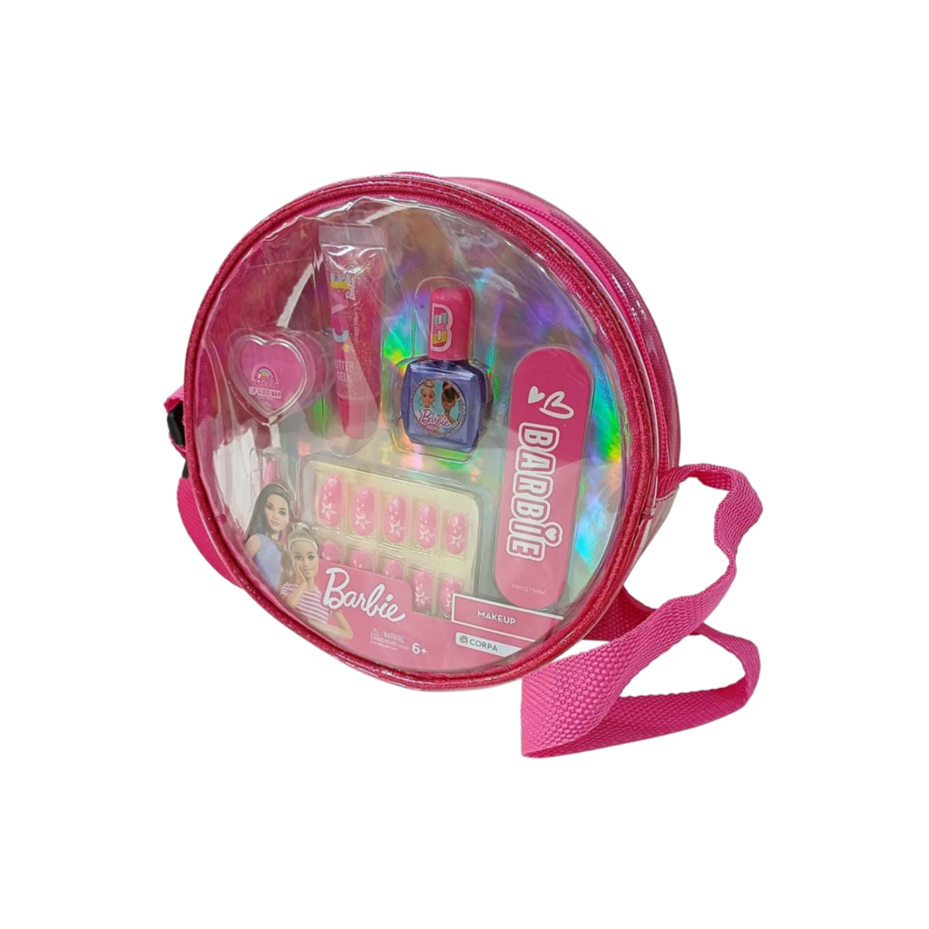 Barbie Makeup Set Pvc Handbag