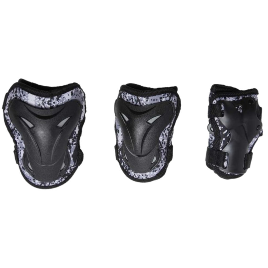 Yvolution Neon Safety Pads Medium - (Grey)