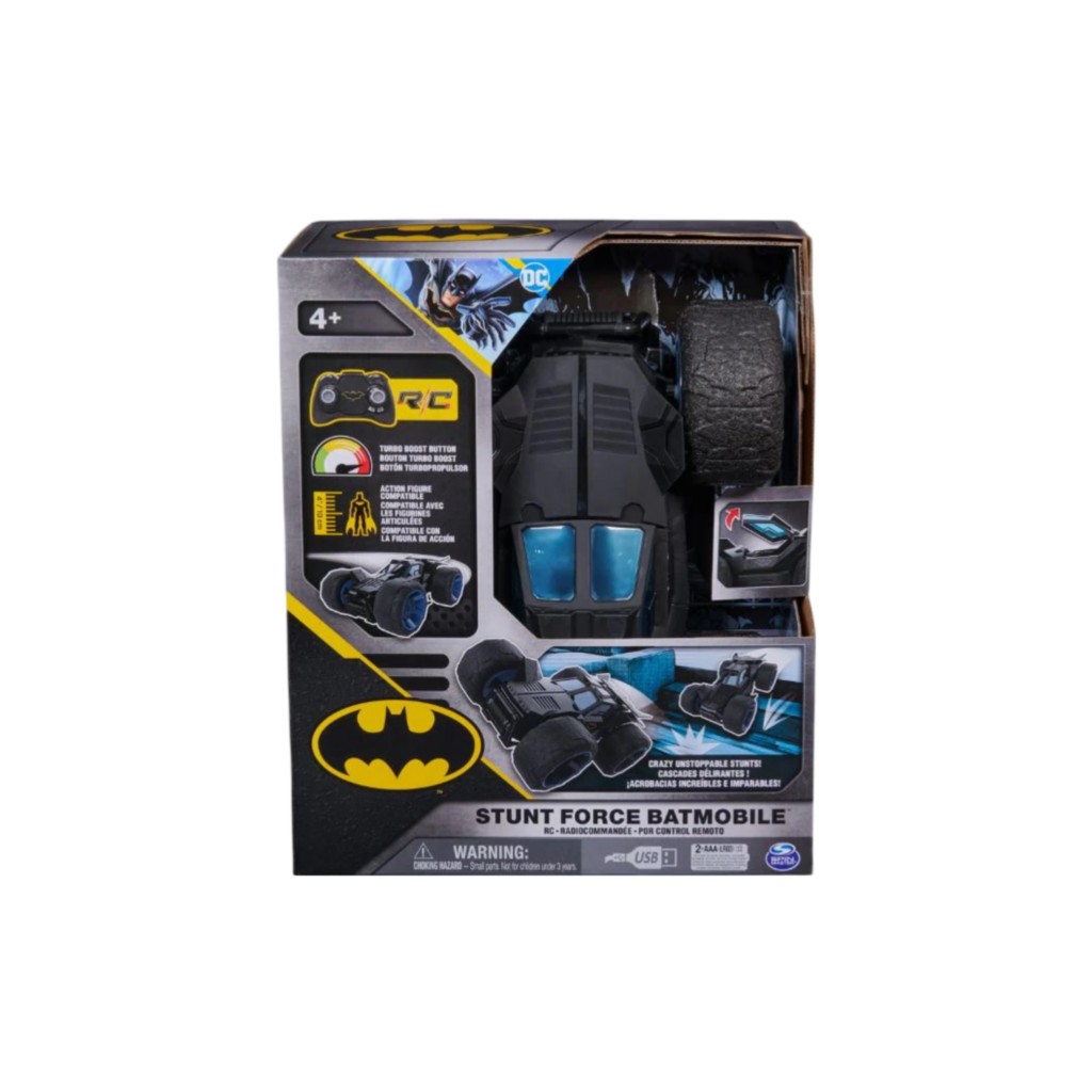 Dc Batman Rc Stunt Force Batmobile
