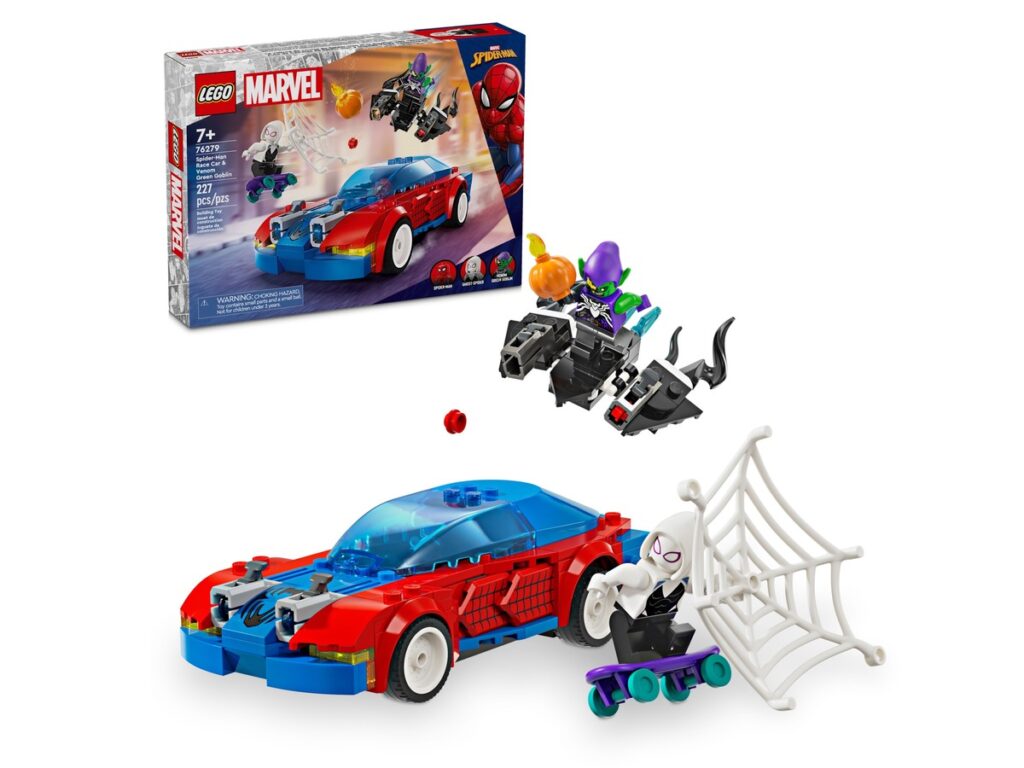 Lego Marvel 76279 Spider-Man Race Car & Venom Green Goblin
