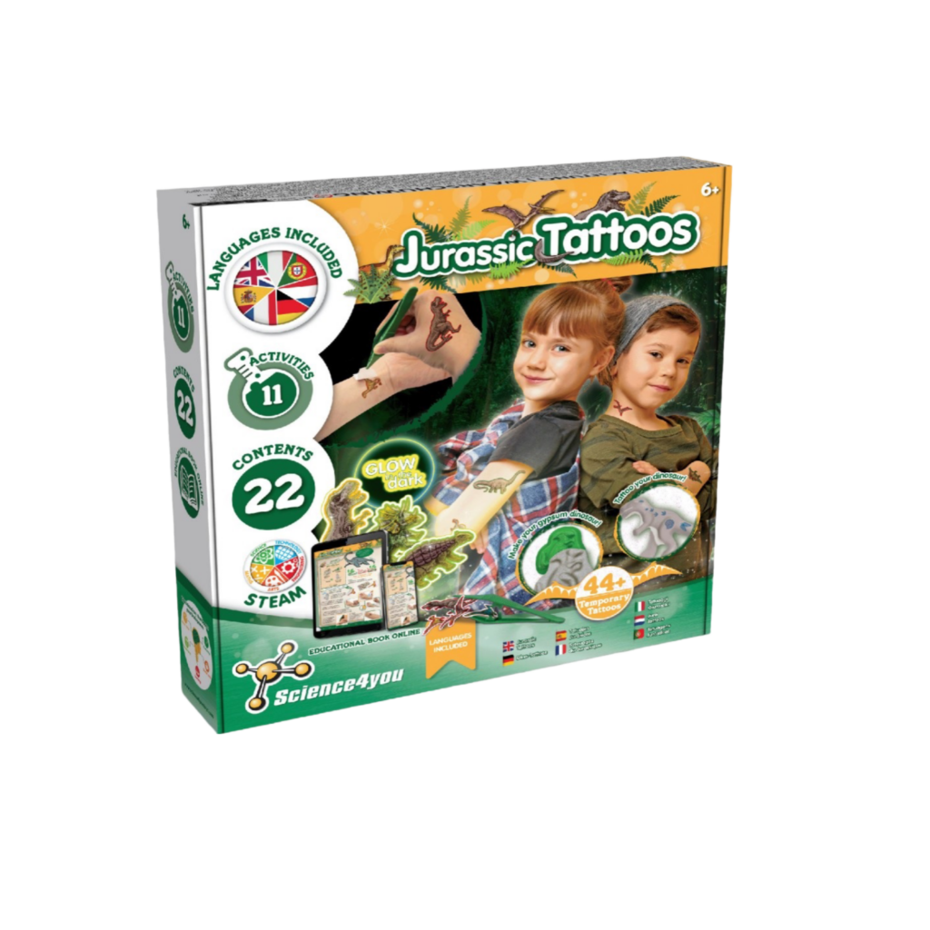 Science4You Jurassic Tattoos
