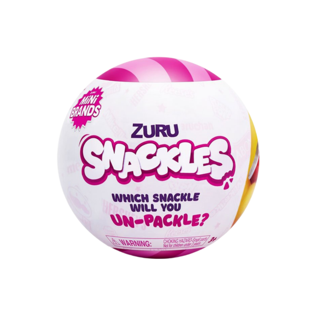 Zuru Snackles Capsule - Series 1 Plush Small 115Mm,12Pcs/Gravity Pdq,24Pcs/Ctn
