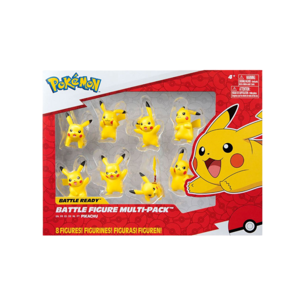 Pokemon Battle Figure Pickachu 8Pack 2