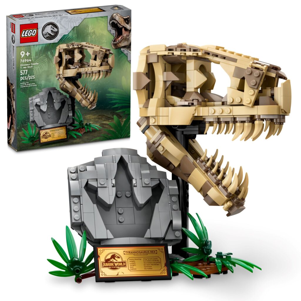 Lego  Jurassic World 76964 Dinosaur Fossils: T. Rex Skull