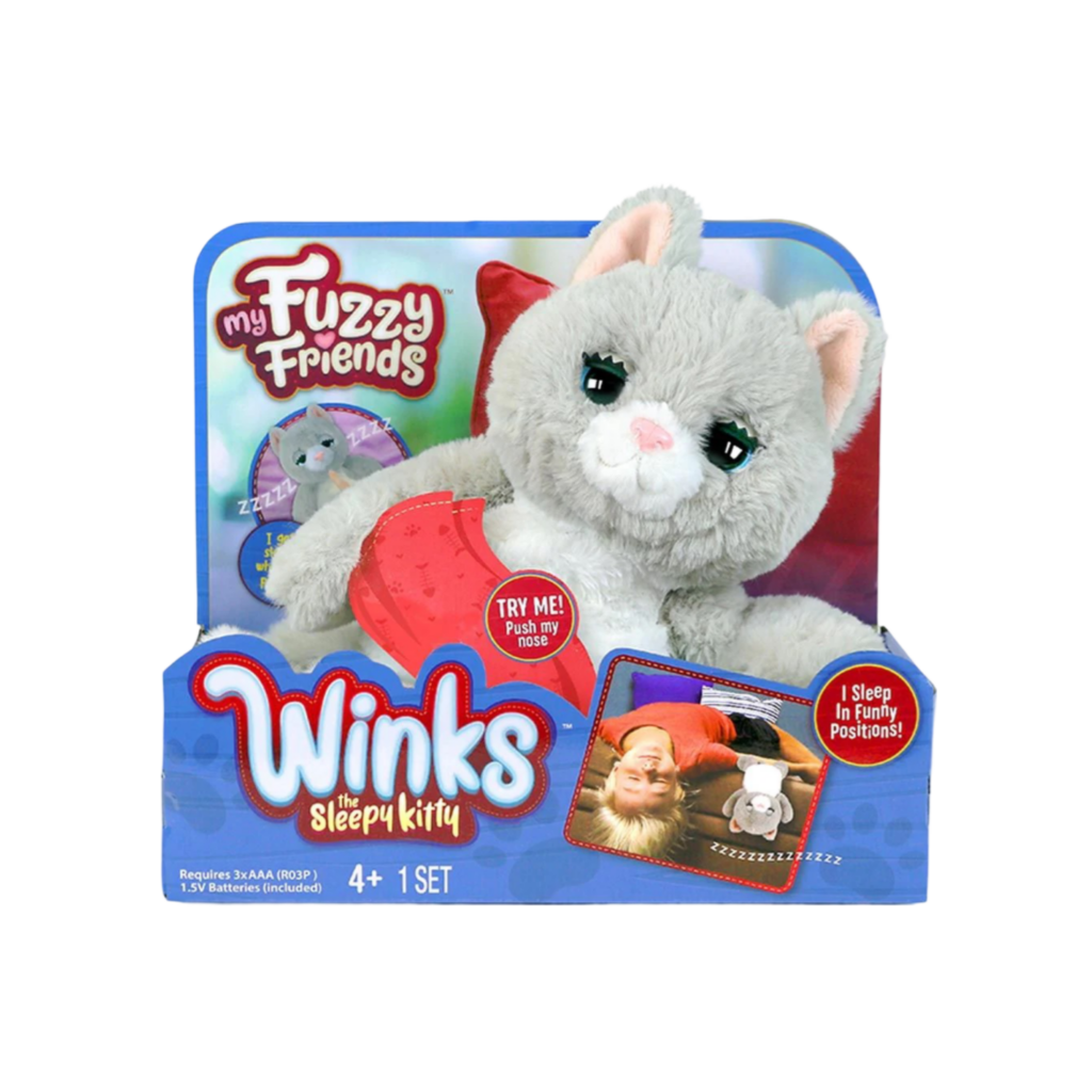 My Fuzzy Friends  Winks The Sleepy Kitty
