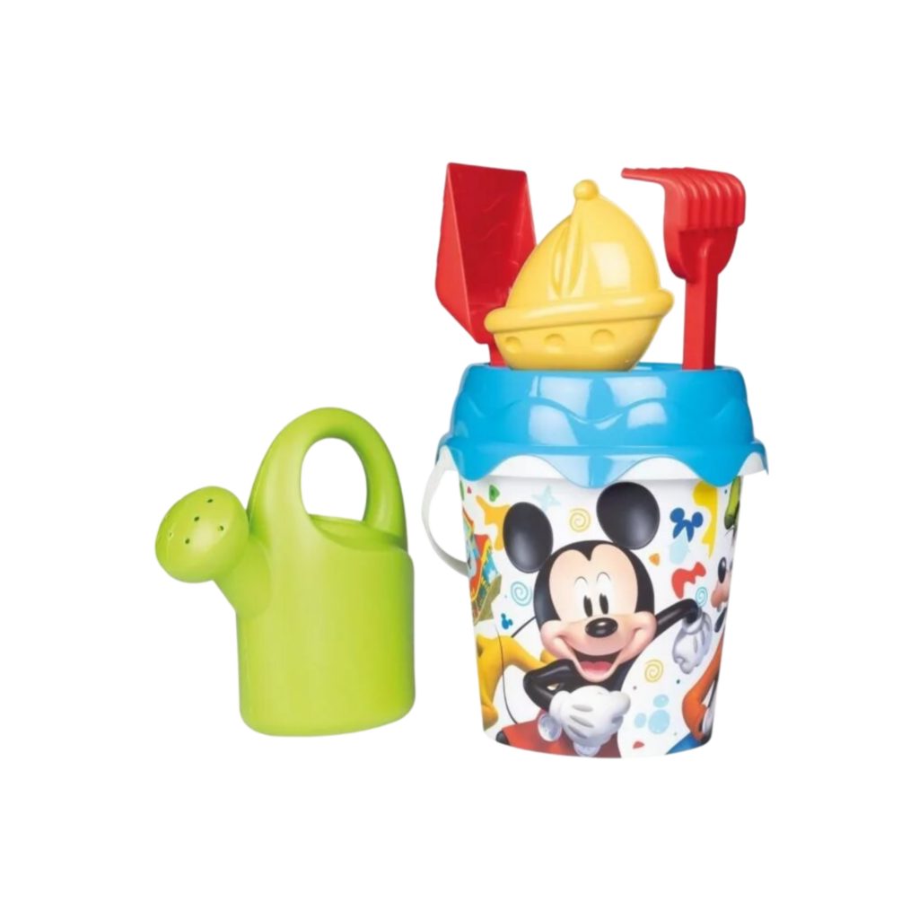 Smoby Mickey Mouse  Sand Bucket Set With Watering Can