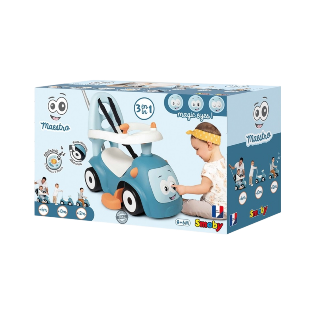 Smoby Ride On Maestro Balade Blue