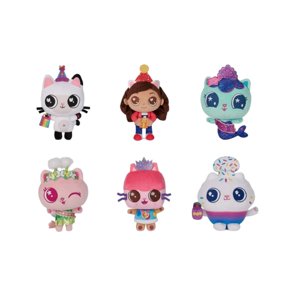 Spin Master Gabby'S Dollhouse Basc Plush Celebration Assorted Cdu