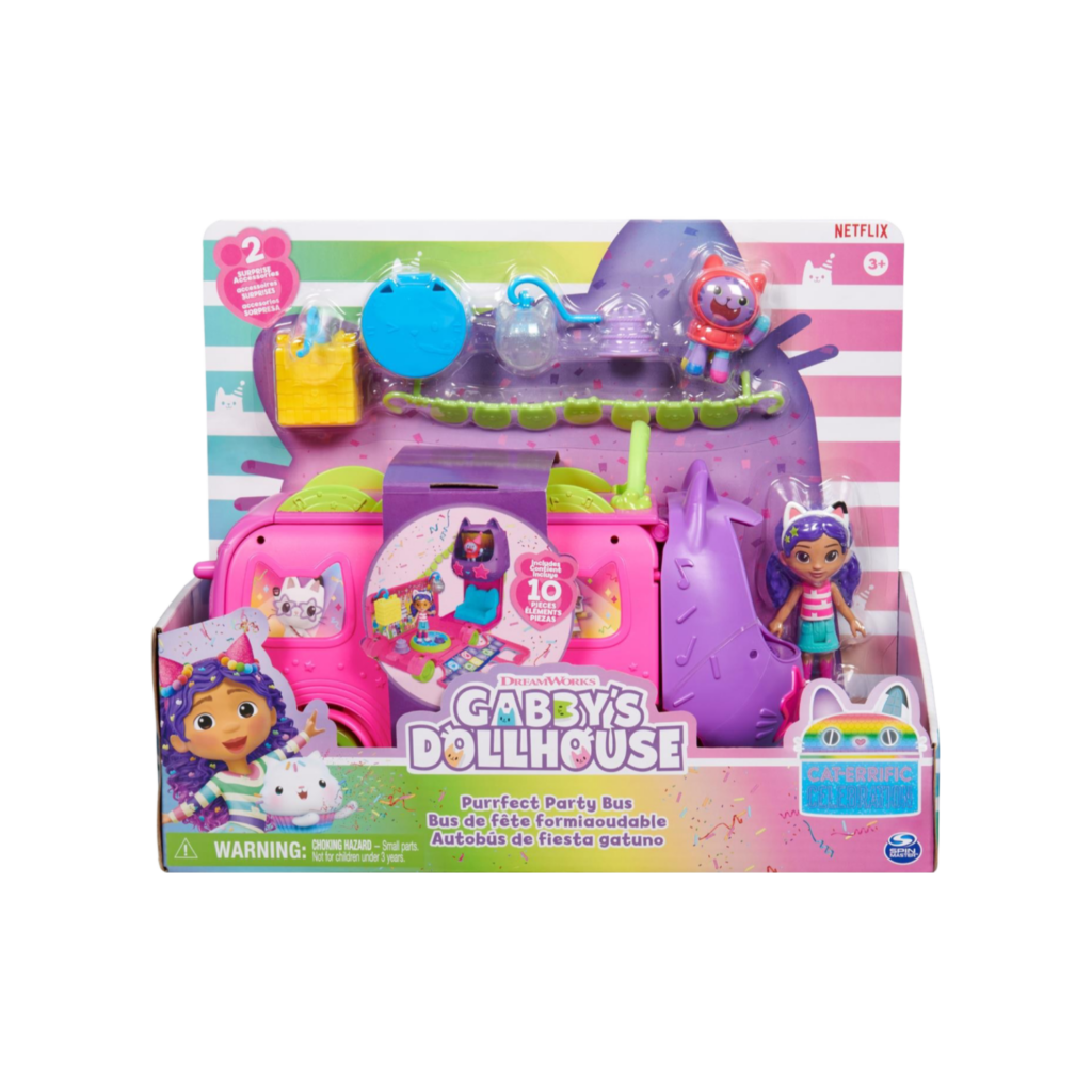 Spin Master Gabby'S Dollhouse Sprinkle Party Bus