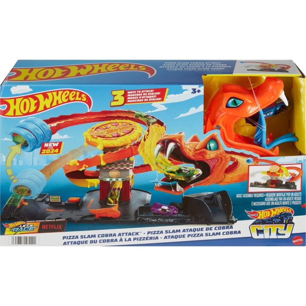 Mattel Hot Wheels City Hot Wheels City Snake & Pizza Shop