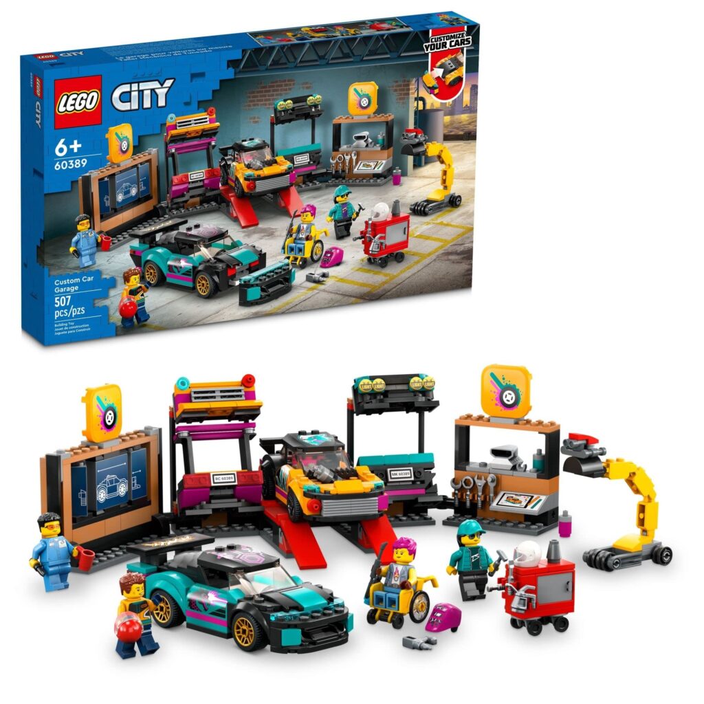 Lego 60389 Custom Car Garage