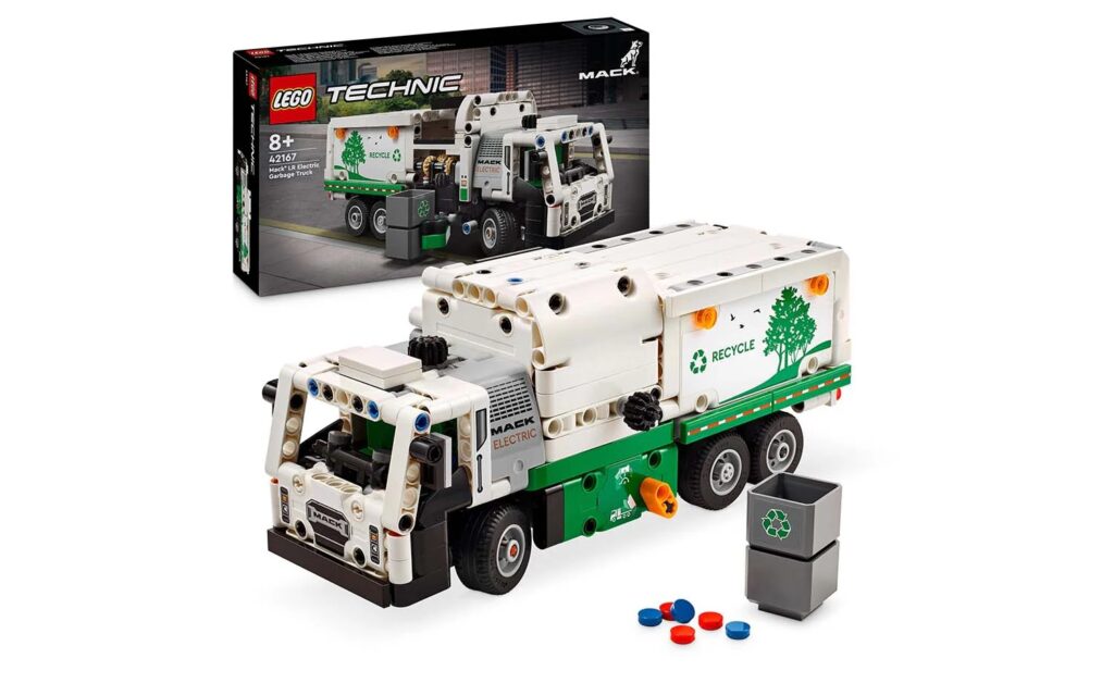 Lego 42167 Mack Lr Electric Garbage Truck