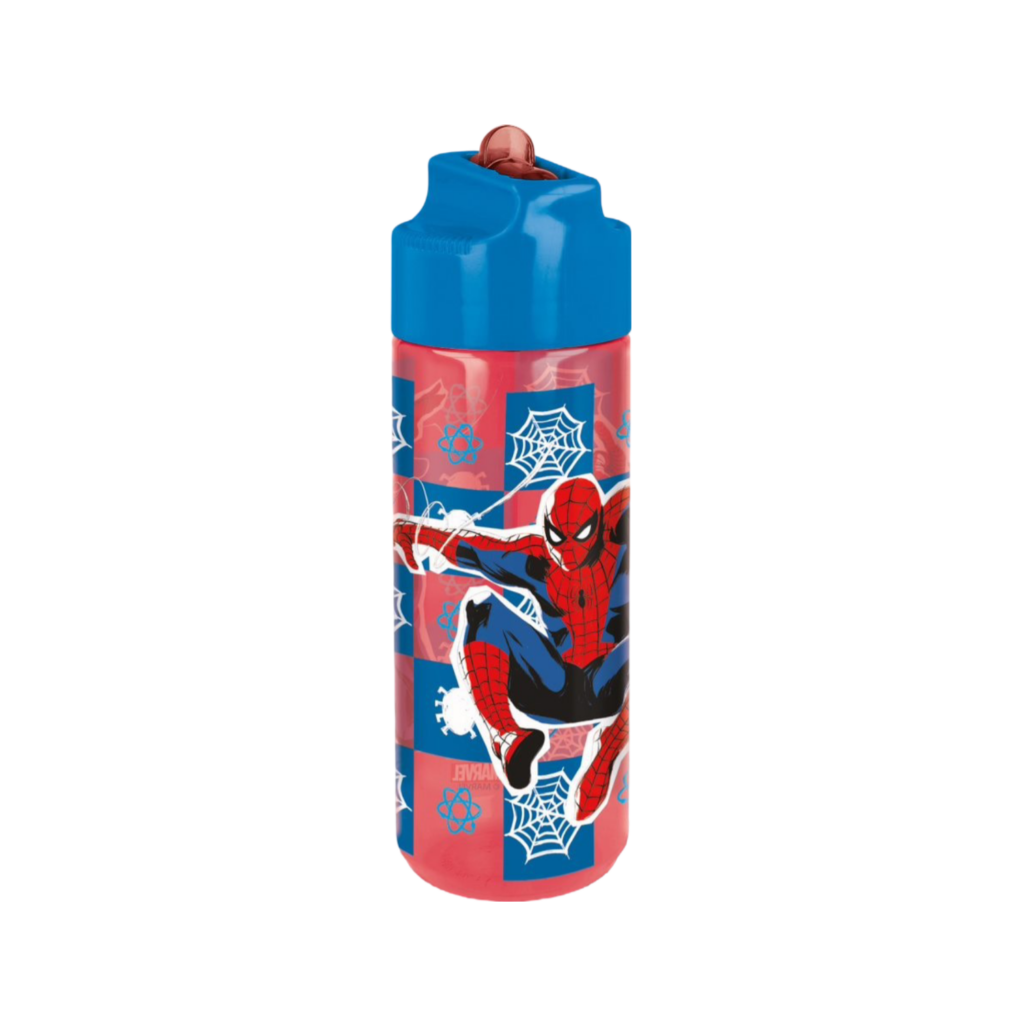 Stor Large Ecozen Hydro Bottle Spiderman Midnight Flyer 540 Ml