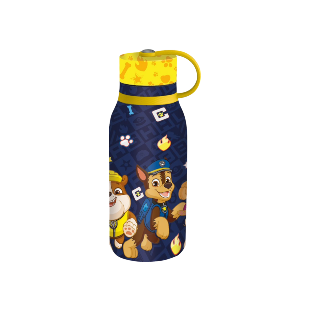 Stor Kiddy Insulated Stainless Steel Bottle Paw Patrol Boys Pup Power 330 Ml