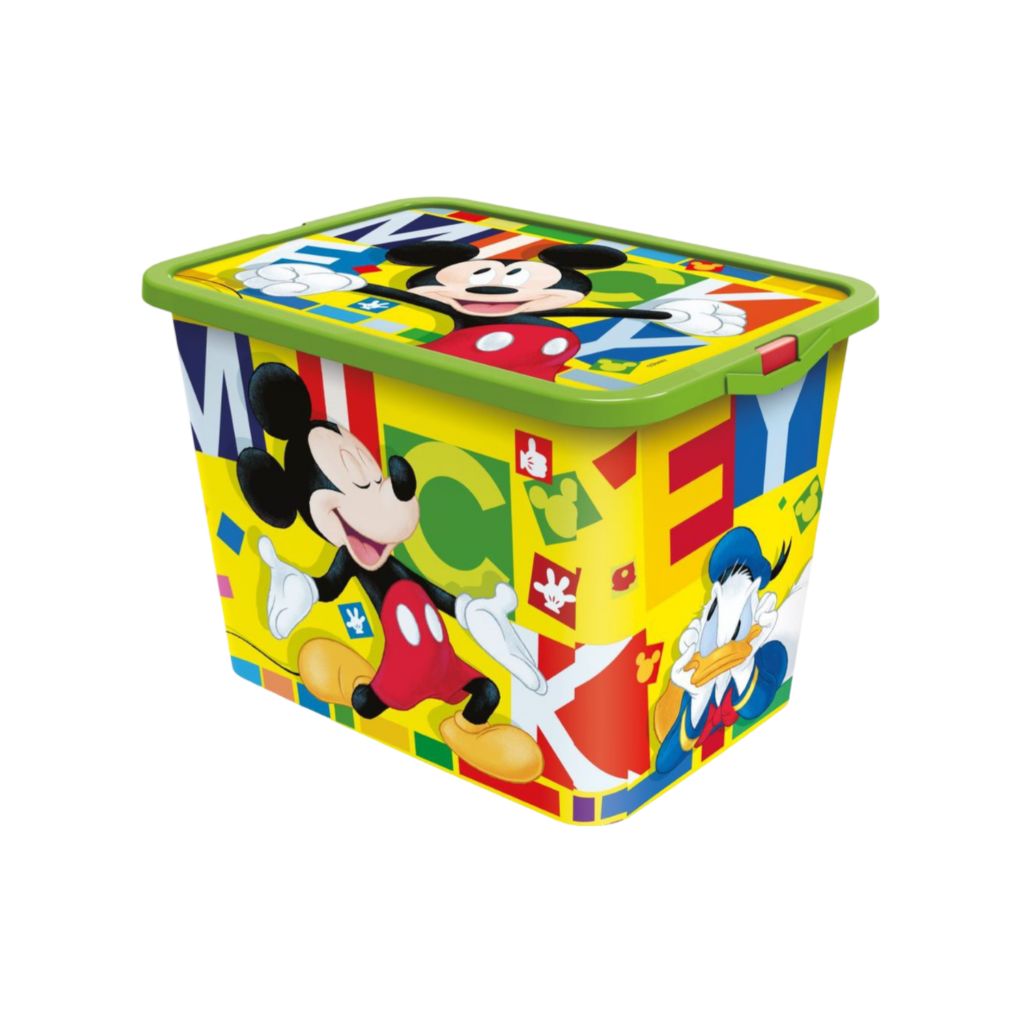 Stor Storage Click Box 23 L Mickey Watercolors