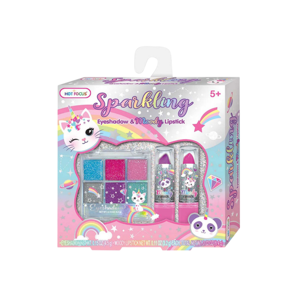 Hot Focus Caticorn Sparkling Eyeshadow & Moody Lipstick