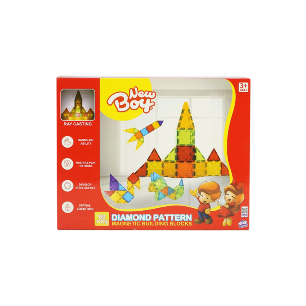 New Boy Magntic Building Block (46Pcs)