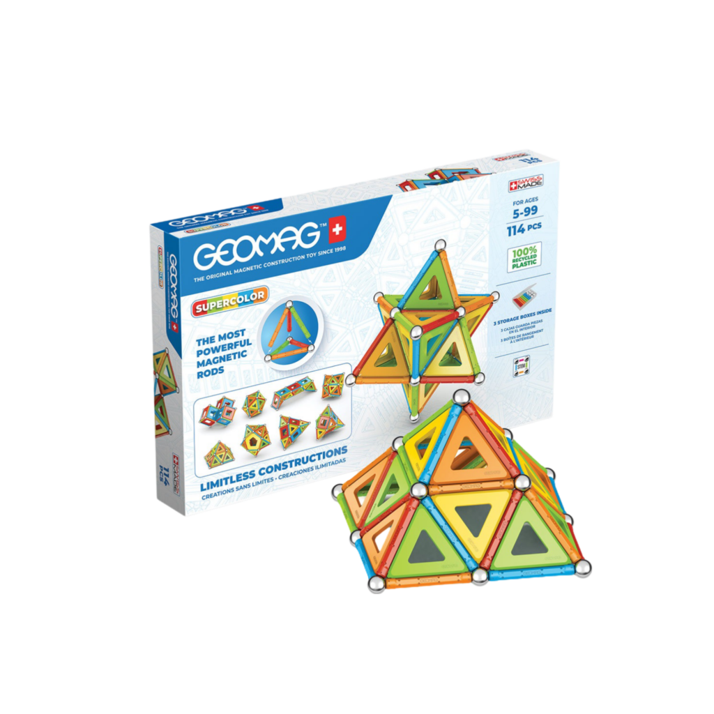 Geomag Supercolor Recycled 114 Pcs